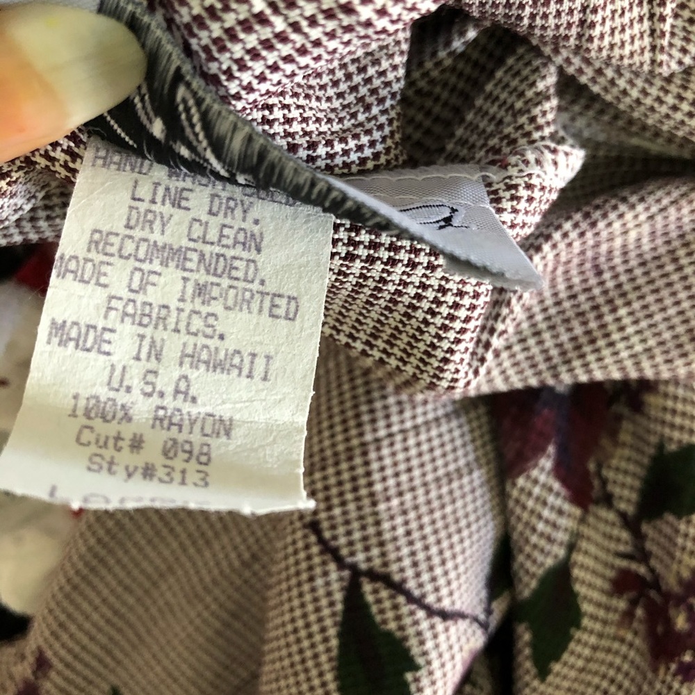 KAYLA-G MUMU DRESS PURPLE FLORAL RUFFLES Size L - Picture 9 of 10